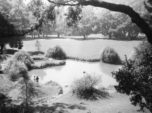 Scenic view of Busch Gardens, Pasadena