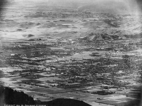 Panorama of Pasadena, panel 1 of 3