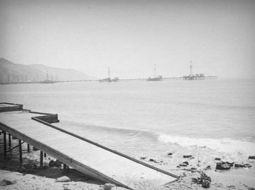 Pier at Rincon Beach