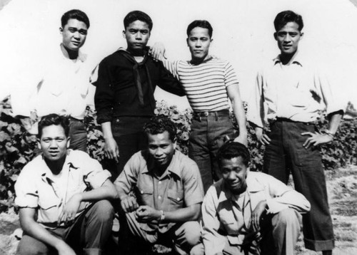 Sailors at a picnic