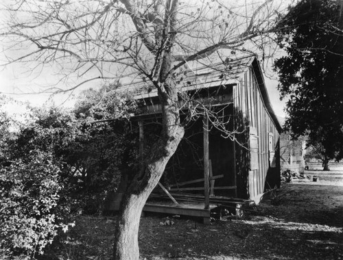 Exterior, first house in Pasadena