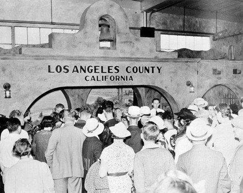 Los Angeles Chamber of Commerce exhibit