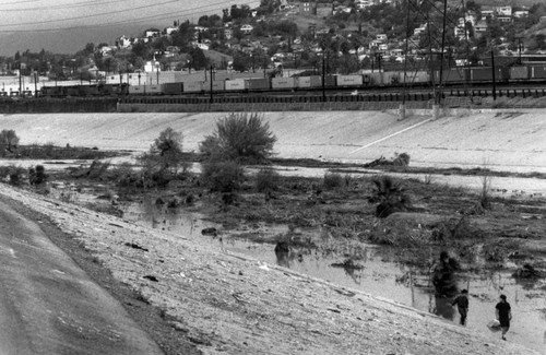 Los Angeles River near Glassell Park