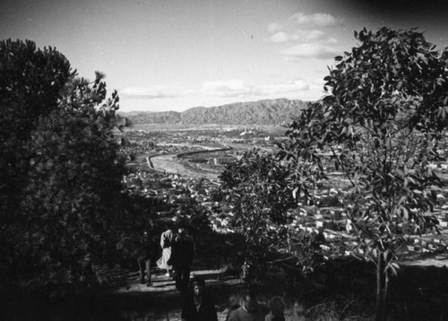 View of the river from Elysian Park