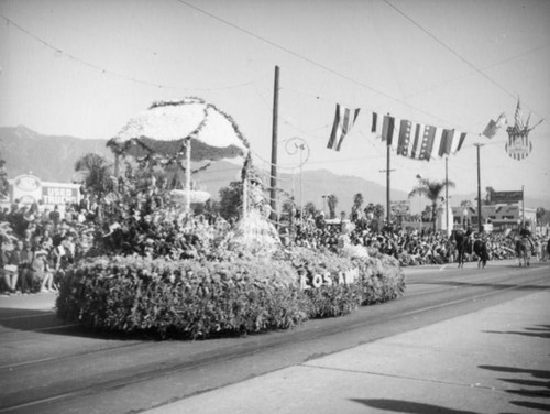 "Los Angeles 84," 52nd Annual Tournament of Roses, 1941