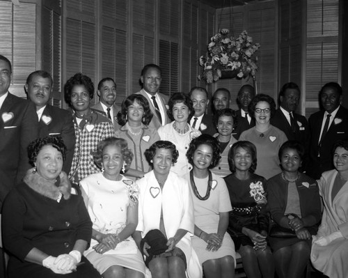 Tom and Ethel Bradley, Gloria Curtis and group