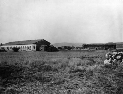 Convento Building and original chapel, San Fernando Rey de Espan~a Mission