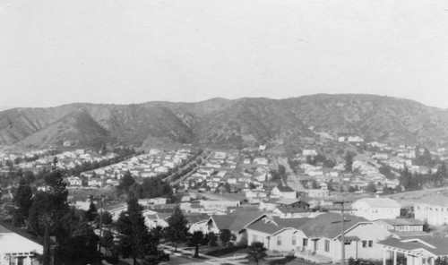 Eagle Rock panorama, looking north