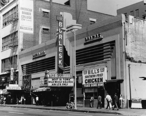 Facade, Burbank Theatre