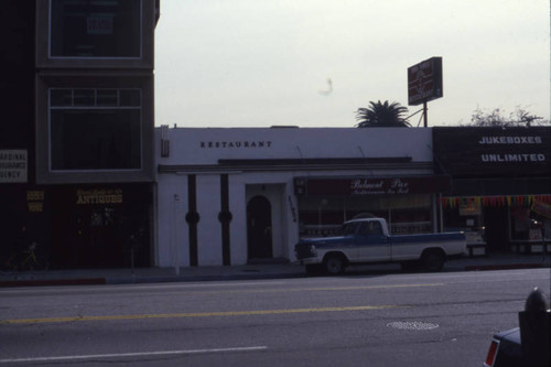 Storefronts, West Los Angeles