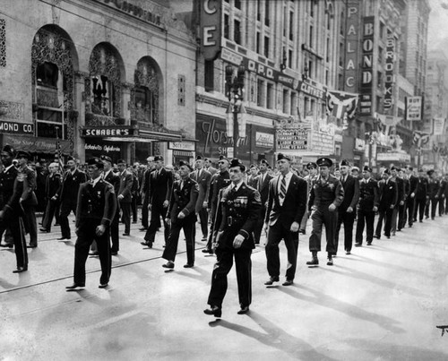 American Legion and veterans' parade