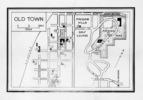 San Diego map