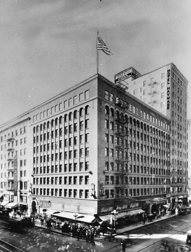 Exterior corner view of the Hayward