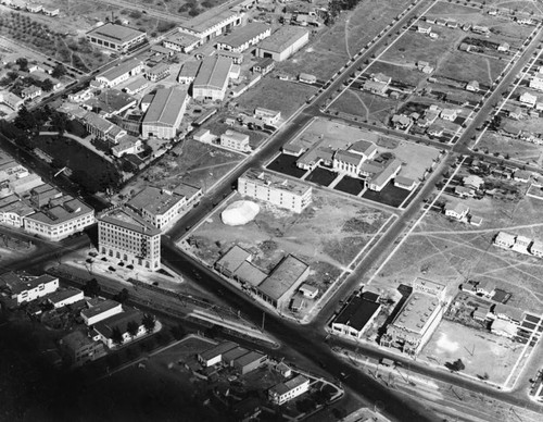 Culver City, aerial view