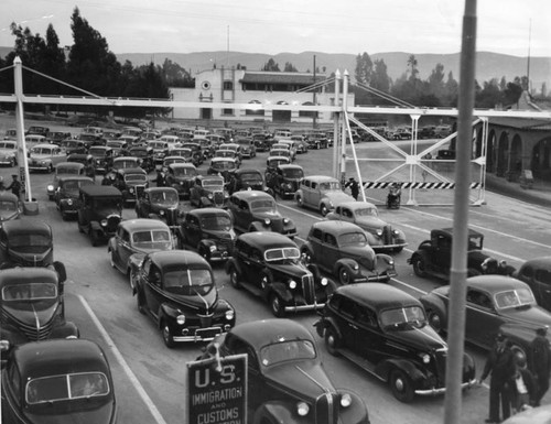 Mexican border at Tijuana