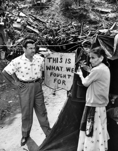 Eviction in Chávez Ravine