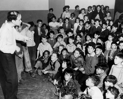 Storyteller at Ramona Gardens