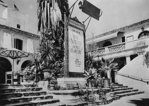 Postcard view of Pasadena Playhouse