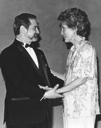 Nancy Reagan and Robert Joffrey