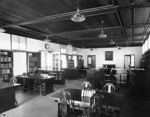 Alessandro Branch Library, interior