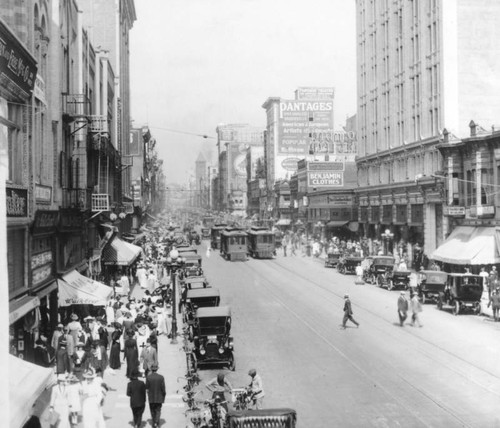 Broadway and 6th Street, circa 1920s