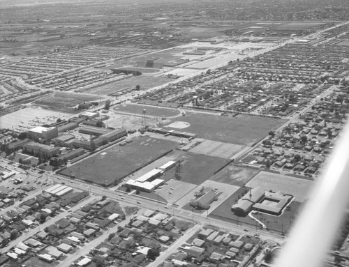 Excelsior High School, Norwalk, looking southwest