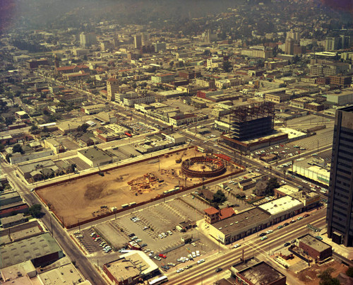 Pacific Cinerama Theatre, Hollywood, looking northwest