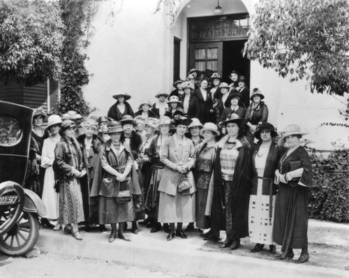 Ebell Club group portrait