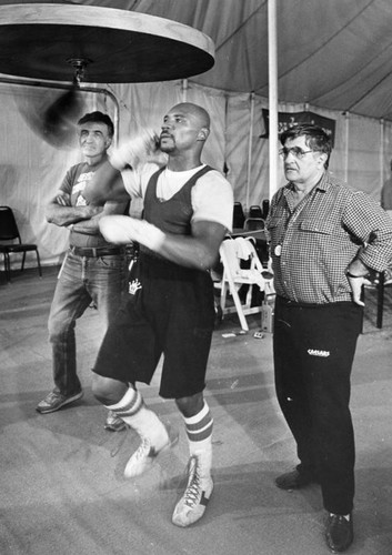 Hagler on the speed ball