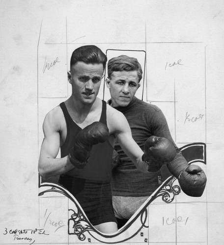 Boxers Brewster and Hoppe