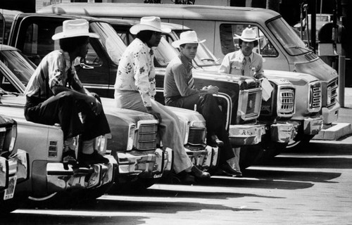 Car salesmen, Van Nuys