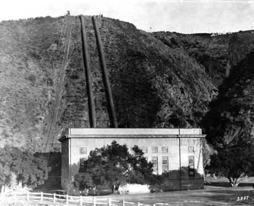 Power plant at St. Francis Dam