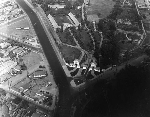 Selig Zoo aerial, view 3