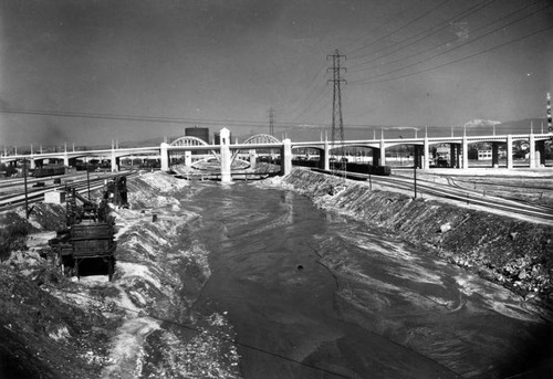 Sixth Street Bridge and L.A. River