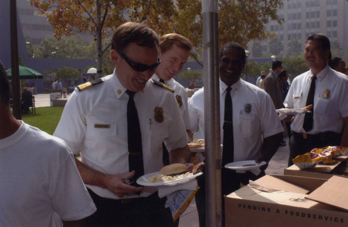 Fire Chief Bamattre, Public Safety Appreciation barbecue