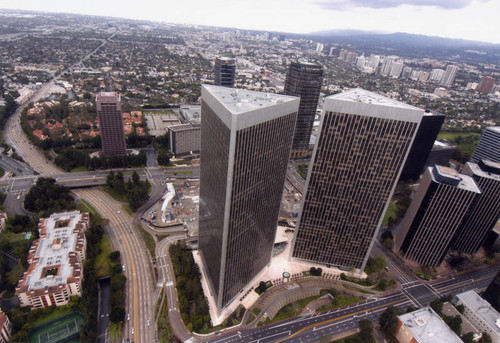 Century City, looking southwest