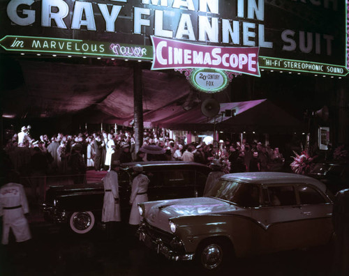 "The Man in the Gray Flannel Suit" premiere