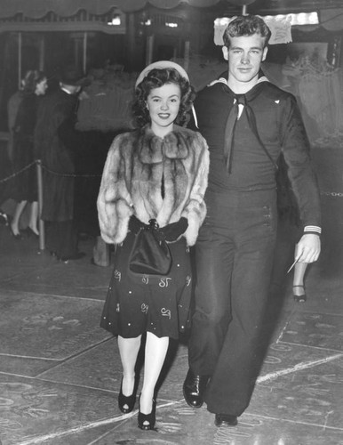 Actress Shirley Temple, 17th Annual Academy Awards