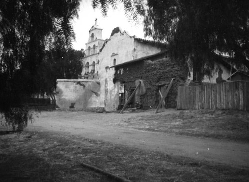 San Diego Mission, main facade