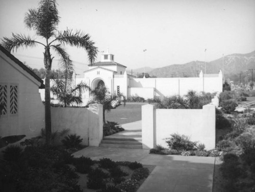 Verdugo Swim Stadium building in Glendale