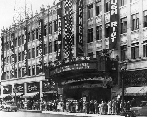 Matinee, Warner Bros. Theatre