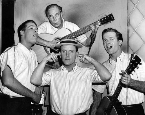 Keaton with the Kingston Trio