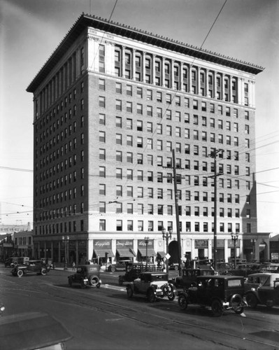 Taft building, closeup view