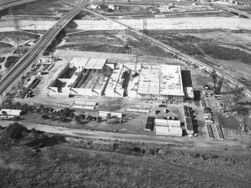 Telegraph Road, Santa Ana Freeway and Rio Hondo, Pico Rivera, looking west