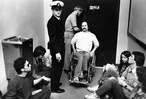 Sit-in demonstration at UCLA