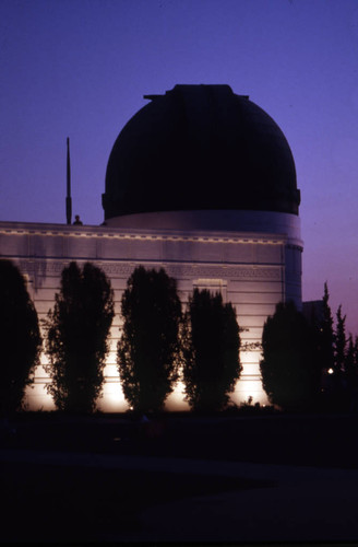 Griffith Observatory at sunset