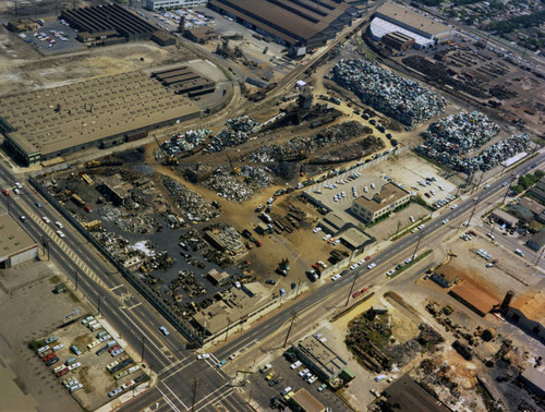 Lipsett Steel, Vernon, looking southeast