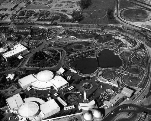 Disneyland, looking northwest