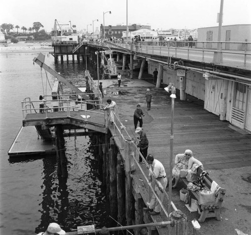 Fishermen on the Santa Monica Pier