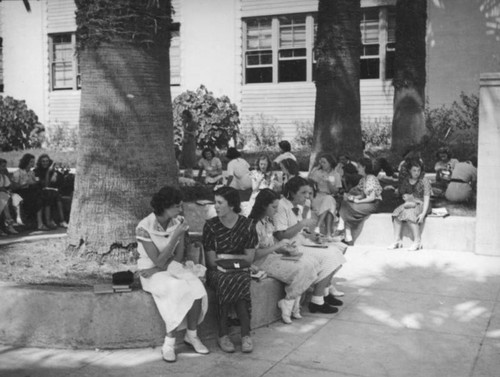 Lunchtime, Hollywood High School